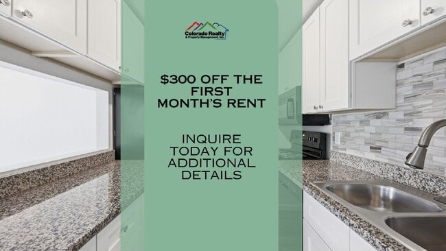 $1,440.95 with $300 Off the first month's rent, 2 Beds - 1 Bath, Condo in Denver with Granite Co... - $1,440.95 with $300 Off the first month's rent,  2 Beds - 1 Bath, Condo in Denver with Granite Co...