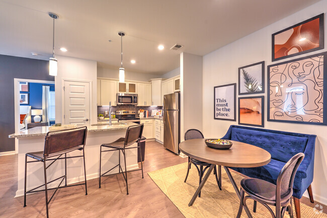 Model Unit Open Floor Plan - Oasis at Heritage