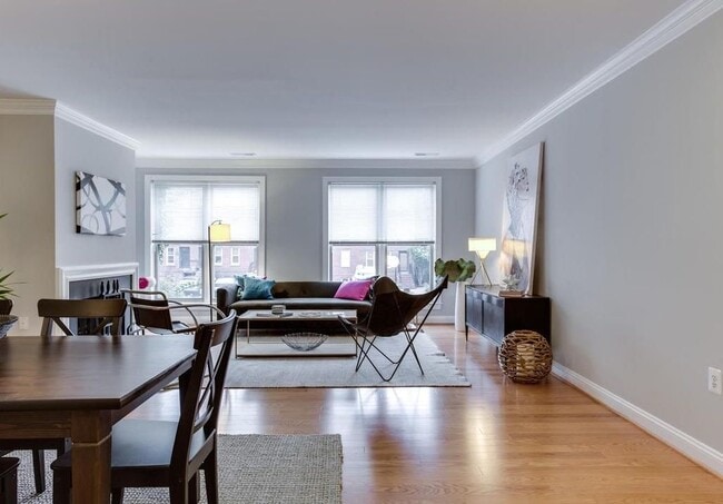 Living Room/Dining Room - 1400 East Capitol St NE