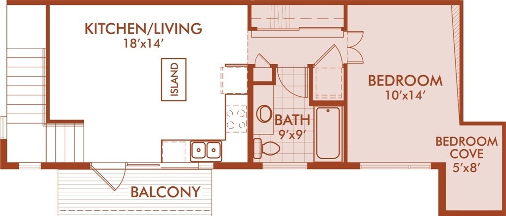 Hazel 8 – 1 Bedroom, Mather
