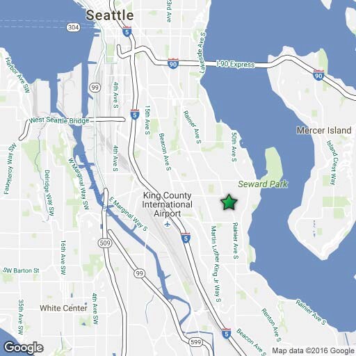 Mapa del sitio - 6526 Rainier Ave S