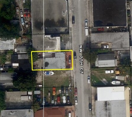 Aerial Photo - 2424 NW 7th Ct