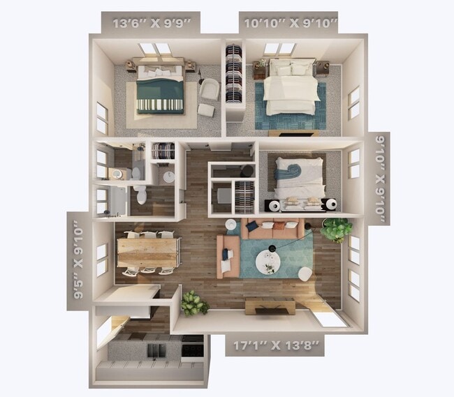 Interior Photo - Parkview Apartments & Townhomes