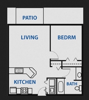 1BR/1BA - 6800 Olivieri Place