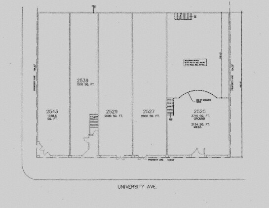 Building Floor Plan - Cadillac Courts