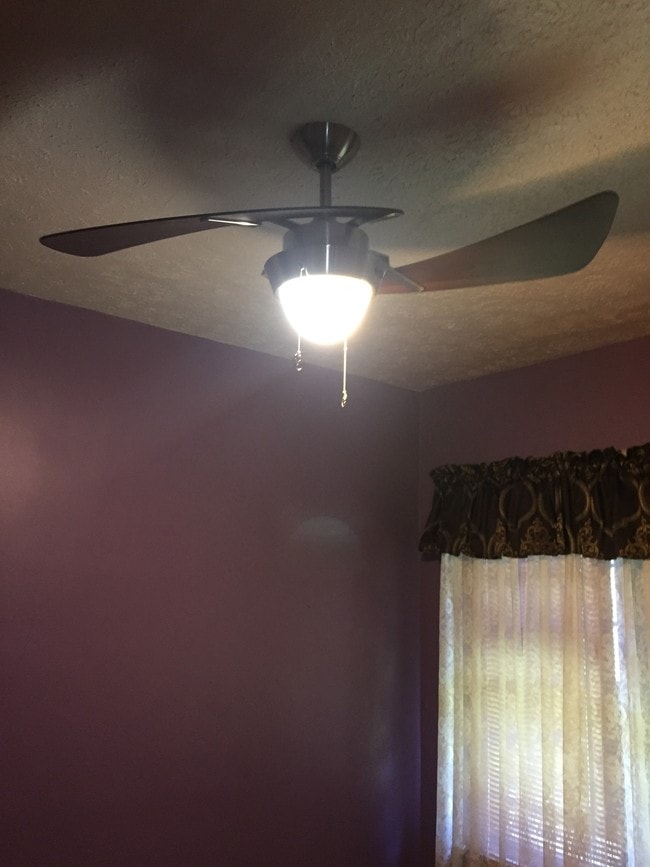 High Tech Ceiling Fan In Bedroom #2 - 2815 E Vermont St