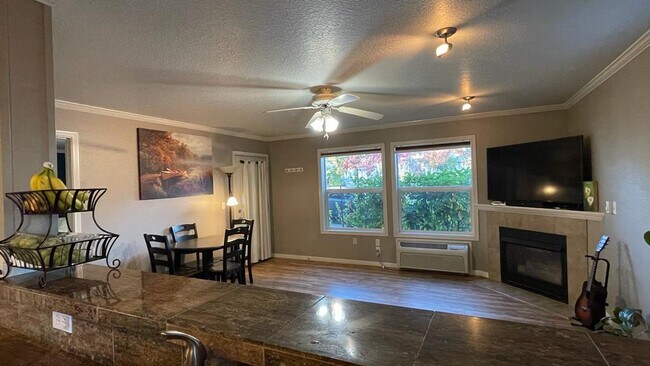 Hall view from Kitchen - 15060 NW Central Dr