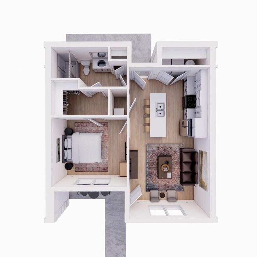 Foto principal - One Bedroom Bliss: Open Concept Living