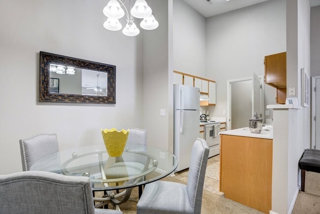 Kitchen with Dining Area - Lenoxplace at Garner Station Apartments