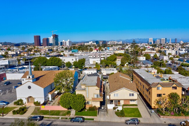 Aerial view - Centinela Apartments