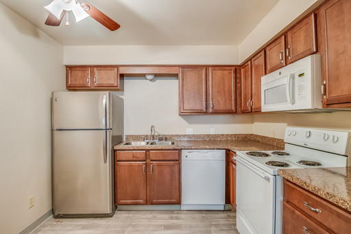 Updated Kitchen - Sandstone Creek Apartments