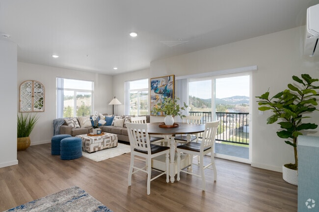 2BR, 2BA - 998SF - Living Room - Arbor View on the River