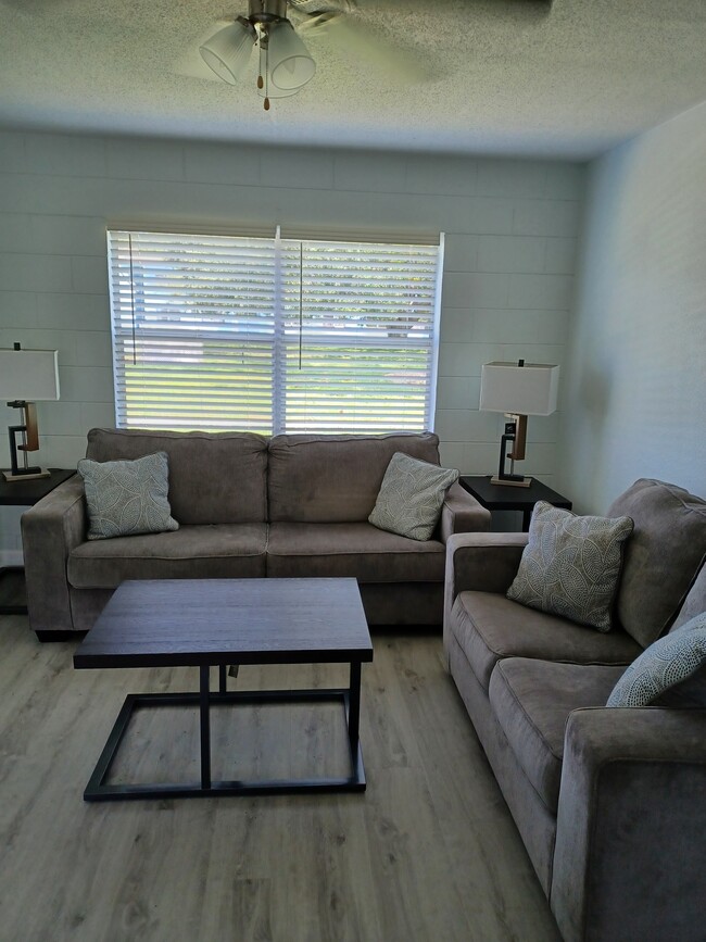 Sala de estar - New Smyrna Beach Apartments