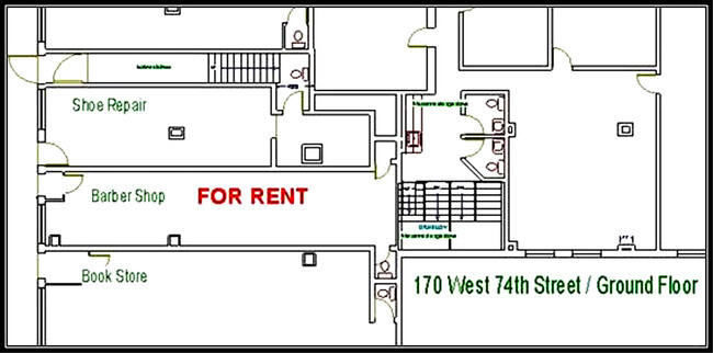 Ground Floor, 600 sq ft - Berkley