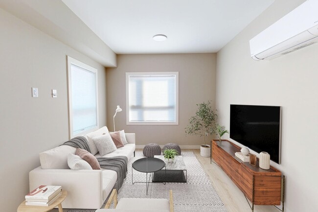 Unit #213 Living Room - Park Edge