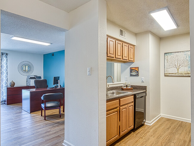 kitchen and living areas - Lakeridge Square