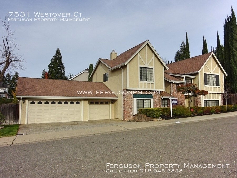 7531 Westover Ct, Fair Oaks, CA 95628 House for Rent in Fair Oaks, CA