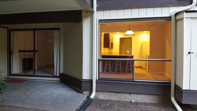 From outside yard looking in - 13735 15th Ave NE