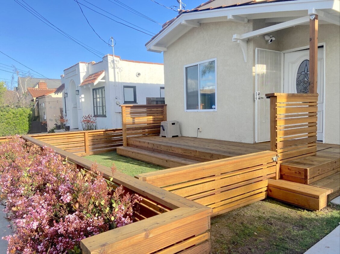 Front deck - 4432 E 4th St
