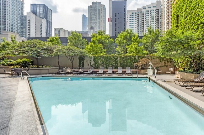 Outdoor pool - 738 N Clark St
