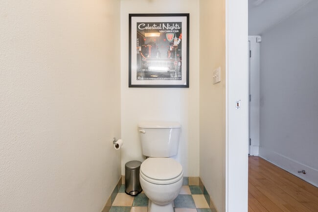 1/2 bath on main level for guests - 2030 3rd St