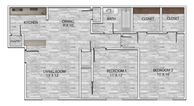 Interior Photo - Albion Apartments