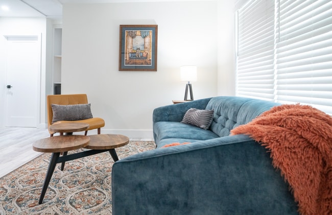 Living room in Fort Myers home - 1449 Braman Ave