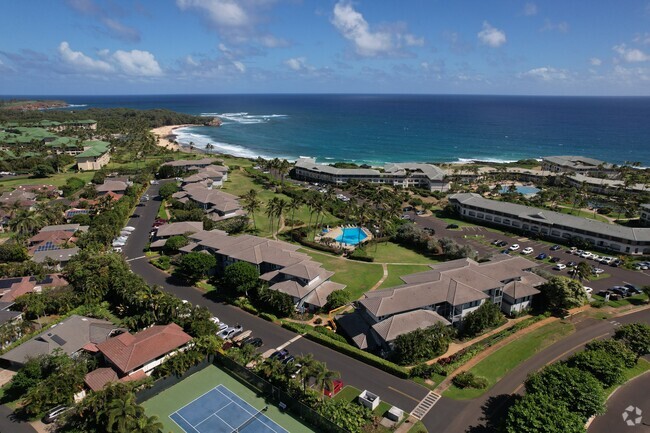 Aerial Photo - Poipu Sands