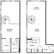 Dual Level 1x1 731-761 SF