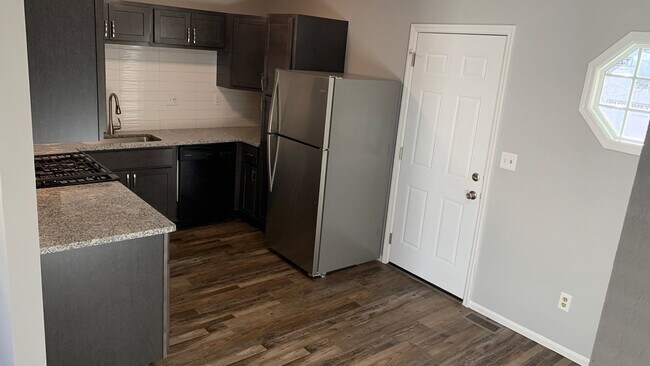 Kitchen & side door - 117 Franke Ave