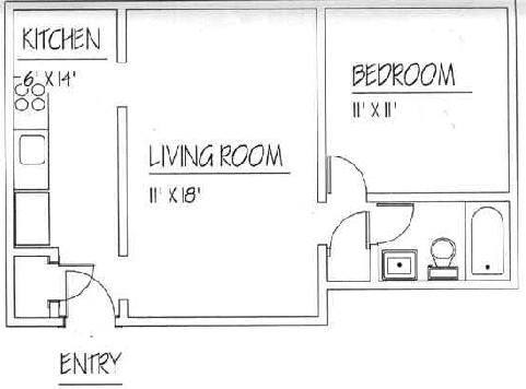 Floorplan - 84 Howe St Apartments