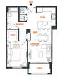 1 Bed / 1 Bath