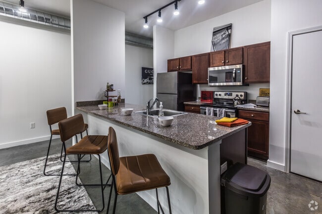 1BR, 1BA - 790SF - Kitchen - 266 Lofts