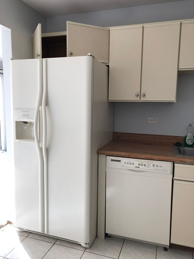 kitchen fridge and stove - 1036 Auburn Ln