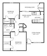 2 Bed - 1 Bath 