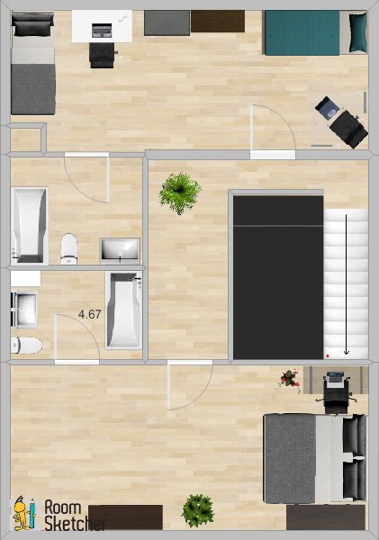 3B / 2B 2do piso - Menlo Apartments