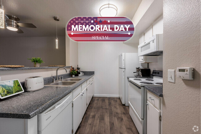 1BR, 1BA - Kitchen - Fremont Villas