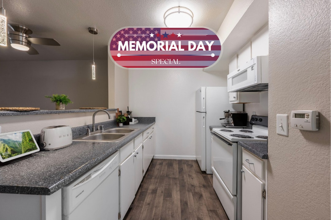 1BR, 1BA - Kitchen - Fremont Villas