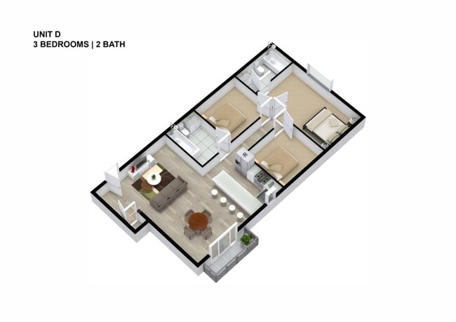 Foto del edificio - 3 Bedroom 2 Bath Apartment