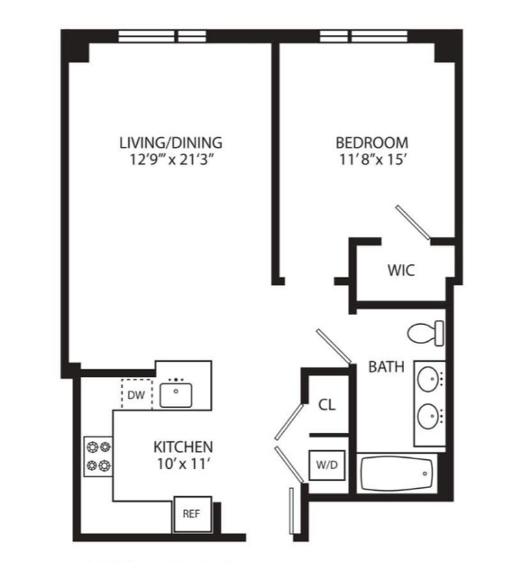 Floor plan - 80 E Milton Ave