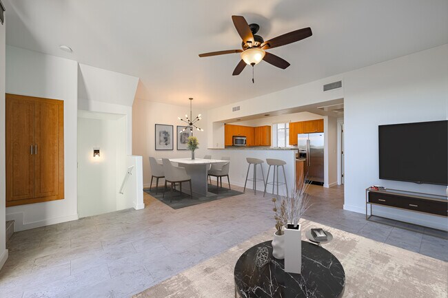 52nd/Oak condo - kitchen/dining/great room - 2315 N 52nd St