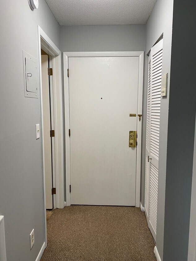 Entry from inside Apartment - 5215 Main St E