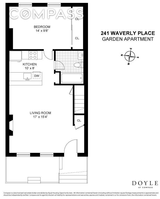 241 Waverly Pl Unit GARDEN, New York, NY 10014 Apartment for Rent in