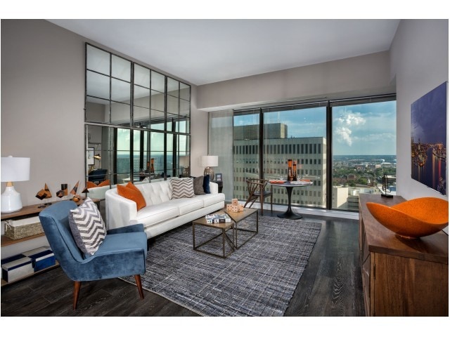 Dramatic one bedroom apartment home - 2Hopkins Apartments