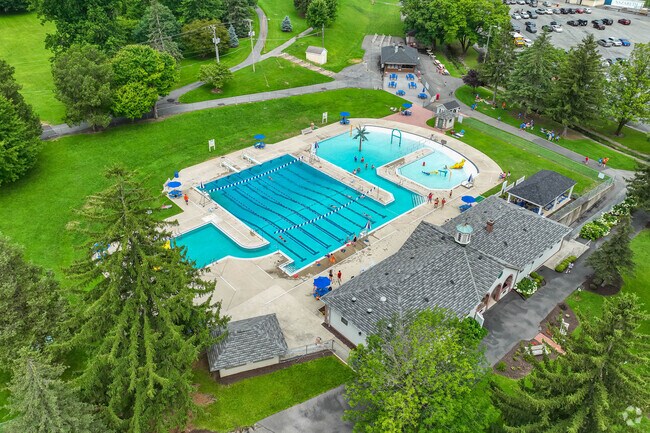 Relax at the pool at Nazareth Borough Park in Nazareth.
