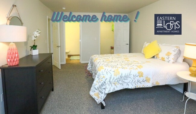 Callery Main Bedroom - Eastern Lofts Apartment Homes