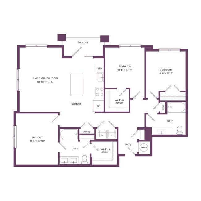 Interior Photo - RENDER Covington By Crescent Communities