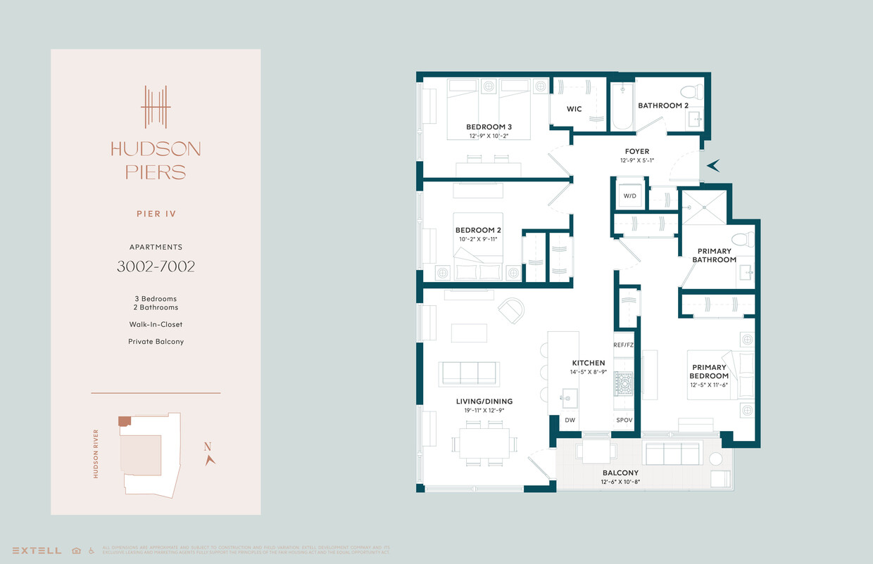 Floorplan - Hudson Piers Building C