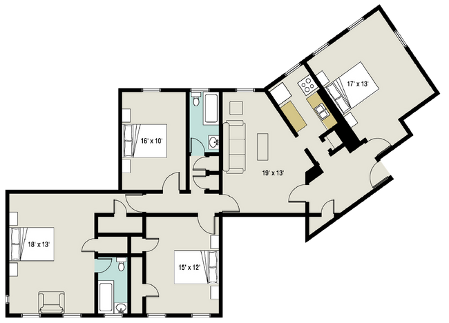 Interior Photo - Liberty Circle Apartments