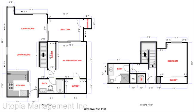Building Photo - 2 br, 2 bath House - 2222 River Run Dr #133